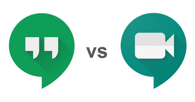 Google Hangouts vs Meet